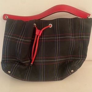 Kate Spade plaid handbag
